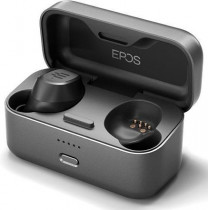 TWS гарнитура EPOS беспроводные наушники с микрофоном, затычки, Bluetooth, 20-20000 Гц, работа от аккумулятора до 5 ч, TWS, Sennheiser GTW 270 Black, чёрный (1000951)