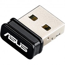 Wi-Fi адаптер USB ASUS Wi-Fi: 802.11n, максимальная скорость 150 Мбит/с, USB 2.0 (USB-N10 Nano)