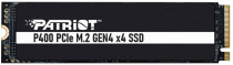 SSD накопитель PATRIOT MEMORY 512 Гб, внутренний SSD, M.2, 2280, PCI-E 4.0 x4, NVMe, чтение: 5000 Мб/сек, запись: 3300 Мб/сек, Мб/сек, TLC, P400 (P400P512GM28H)