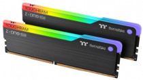 Комплект памяти THERMALTAKE 16 Гб, 2 модуля DDR-4, 36800 Мб/с, CL19-26-26-45, 1.5 В, XMP профиль, радиатор, подсветка, 4600MHz, TOUGHRAM Z-ONE RGB Black, 2x8Gb KIT (R019D408GX2-4600C19A)