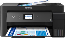 МФУ EPSON струйный, цветная печать, A3, двусторонняя печать, печать фотографий, планшетный сканер, ЖК панель, Ethernet, Wi-Fi, L14150 (C11CH96404)