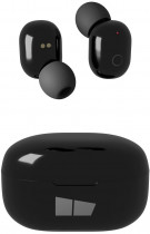 TWS гарнитура MORE CHOICE беспроводные наушники с микрофоном, затычки, Bluetooth, BW15 Black, чёрный (BW15B)