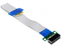 Райзер-кабель ESPADA PCI-E X1 M to PCI-E X1 F, 18 cm, удлинитель (37793) (EPCIEM-PCIEF18r)