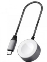 БЗУ SATECHI для часов, магнитное USB-C Magnetic Charging Cable для Apple Watch. -Цвет: серый космос USB-C Magnetic Charging Cable for Apple Watch - Space Gray (ST-TCAW7CM)