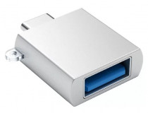 Переходник SATECHI Type-C USB Adapter USB-C to USB 3.0. Цвет серебряный. Type-C USB Adapter (ST-TCUAS)