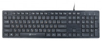 Клавиатура OKLICK проводная, мембранная, цифровой блок, USB, Оклик 520M2U, чёрный (520M2U Black/black)
