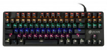 Клавиатура OKLICK проводная, механическая, переключатели Outemu Blue, подсветка клавиш, USB, 969G SHOTGUN, чёрный (1176616)