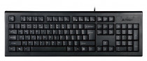 Клавиатура A4TECH проводная, мембранная, цифровой блок, USB, чёрный (KR-85 USB BLACK)