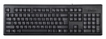 Клавиатура A4TECH проводная, мембранная, цифровой блок, USB, чёрный (KR-83 USB BLACK)