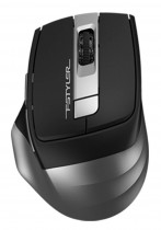 Мышь A4TECH беспроводная (Bluetooth + радиоканал), оптическая, 2000 dpi, USB, серый (FB35 SMOKY GREY)