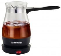 Кофеварка STARWIND Электрическая турка 600Вт черный (STG6053)