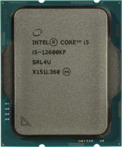 Процессор INTEL Socket 1700, Core i5 - 12600KF, 10-ядерный, 3700 МГц, Turbo: 4900 МГц, Alder Lake, Кэш L2 - 9.5 Мб, Кэш L3 - 20 Мб, 10 нм, 150 Вт, OEM (CM8071504555228)
