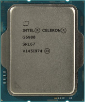 Процессор INTEL Socket 1700, Celeron G6900, 2-ядерный, 3400 МГц, Alder Lake, Кэш L2 - 2.5 Мб, Кэш L3 - 4 Мб, UHD Graphics 710, 10 нм, 46 Вт, OEM (CM8071504651805)