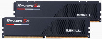 Комплект памяти G.SKILL 64 Гб, 2 модуля DDR5, 44800 Мб/с, CL30-36-36-89, 1.25 В, XMP профиль, радиатор, 5600MHz, Ripjaws S5, 2x32Gb KIT (F5-5600J3036D32GX2-RS5K)