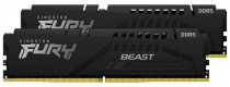 Комплект памяти KINGSTON 16 Гб, 2 модуля DDR5, 38400 Мб/с, CL38, 1.1 В, XMP профиль, радиатор, 4800MHz, Fury Beast, 2x8Gb KIT (KF548C38BBK2-16)