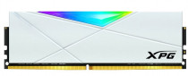 Память ADATA 8 Гб, DDR4, 28800 Мб/с, CL18-22-22-46, 1.5 В, XMP профиль, радиатор, подсветка, 3600MHz, XPG Spectrix D50 RGB (AX4U36008G18I-SW50)