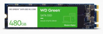 SSD накопитель WD 480 Гб, внутренний, M.2, 2280, SATA-III, TLC, Western Digital Green (WDS480G3G0B)