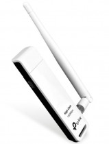 Wi-Fi адаптер USB TP-LINK Wi-Fi: 802.11n, максимальная скорость 150 Мбит/с, USB 2.0 (TL-WN722N)