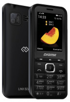 Мобильный телефон DIGMA LINX B241 32Mb черный 2Sim 2.44