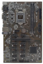 Материнская плата AFOX Socket 1151, Intel B250, BTC Version, Dual Channel DDR4,10/100M onbaord Micro-ATX (AFB250-BTC12EX RTL)
