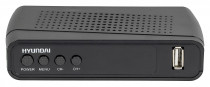 Ресивер HYUNDAI DVB-T2 черный (H-DVB520)