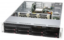 Серверная платформа SUPERMICRO - 2U, 2x650W, 1xLGA4189, iC621A, 8xDDR4, 8x3.5