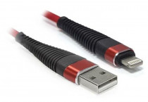 Кабель CBR USB to Lightning 21 А 1 м цветная коробка (CB 501 Red)