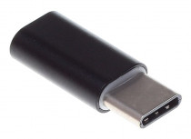 Переходник BURO USB Type-C (m) micro USB B (f) черный (BHP RET TPC-MCR)