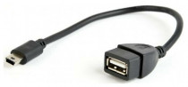 Переходник BION для OTG устройств, USB AF - Mini BM, 0.15 м. (BXP-A-OTG-AFBM-002)