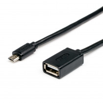 Переходник ATCOM USB2.0 TO MICRO-USB OTG 0.1M (AT3792)