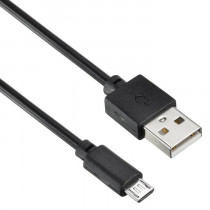 Кабель DIGMA USB (m)-micro USB (m) 0.15м черный (MICROUSB-0.15M-BLK)