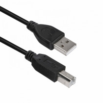 Кабель ACD USB 2.0, A male - B male, ТТХ: (7/0.12BC+PE)*1P+(7/0.12BC+PE)*2C+7/0.12BC+AL+PVC OD4.0, 3м (742002) (ACD-U2ABM-30L)