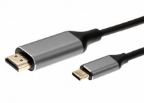 Кабель VCOM USB3.1 CM-HDMI 1.8M (CU423MC-1.8M)