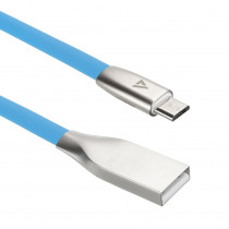 Кабель ACD USB - MicroUSB, синий, 1.2м (ACD-U922-M1L)