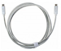 Кабель TELECOM USB 3.1 Type Cm Cm IC 5А 20Gbs длина 2M, серебряный (TC420S-2M)