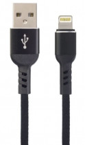 Кабель PERFEO USB - 8 PIN (Lightning), черный, длина 1 м., бокс (I4316)