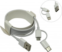Кабель XIAOMI Mi 2-in-1 USB Cable Micro-USB to Type-C (100cm) Mi 2-in-1 USB Cable Micro-USB to Type-C (100cm) (SJV4082TY)