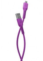 Кабель MORE CHOICE USB 2.0A для micro USB K16m TPE 1м (Purple) (K16MP)