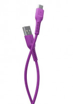 Кабель MORE CHOICE USB 2.0A для Type-C K16a TPE 1м (Purple) (K16AP)
