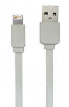 Кабель MORE CHOICE USB 2.1A для Lightning 8-pin K21i ПВХ 1м (White) (K21IW)