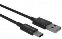 Кабель MORE CHOICE USB 2.1A для Type-C K24a TPE 1м (Black) (K24AB)