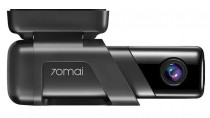 Видеорегистратор автомобильный 70MAI 5 Мп, 2592x1944, 170°, без экрана, OmniVision OS05A10, GPS, Wi-Fi, G-сенсор, датчик движения, Dash Cam, чёрный (M500 128G)