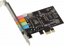 Звуковая карта внутренняя ASIA PCI-E 8738 (C-Media CMI8738SX) 4.0 bulk (ASIA PCIE 8738)