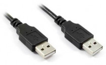 Кабель GREENCONNECT 3.0m USB 2.0, AM/AM, черный, 28/28 AWG, экран, армированный, морозостойкий, (GCR-UM2M-BB2S-3.0m)