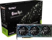 Видеокарта PALIT GeForce RTX 4090, 24 Гб GDDR6X, 384 бит, GameRock (NED4090019SB-1020G)