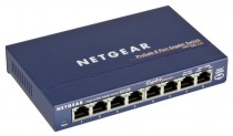 Коммутатор NETGEAR неуправляемый 8x10/100/1000T (GS108)