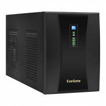 ИБП EXEGATE SpecialPro UNB-3000.LED.AVR.3SH.2C13.RJ.USB <3000VA/1800W,LED, AVR,3*Schuko+2*C13,RJ45/11,USB, металлический корпус, Black> (EX292614RUS)