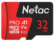 Карта памяти NETAC microSDHC card P500 Extreme Pro 32GB, retail version w/SD adapter (NT02P500PRO-032G-R)