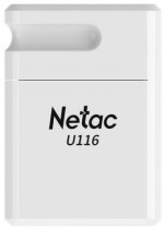 Флеш диск NETAC 128 Гб, USB 3.0, U116 White (NT03U116N-128G-30WH)