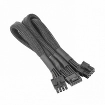 Кабель THERMALTAKE Sleeved PCIe Gen 5 Splitter Cables (Dual 8Pin to 12+4Pin)/600mm (AC-063-CN1NAN-A1)